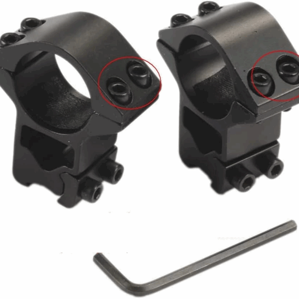 25.4mm Dürbün İçin 11mm Yüksek Havalı  / Av  Ayağı