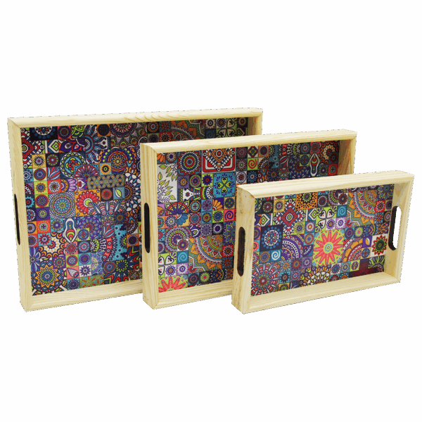 3 BOY AHŞAP TEPSİ DESENLİ ZEMİN 16X26 - 21X31 - 24X34CM (4767)