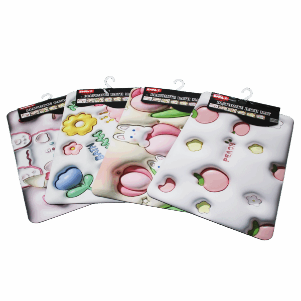 DESENLİ SU EMİCİ SİHİRLİ BANYO PASPAS - BULAŞIK ALTLIK 37X57CM (4767)