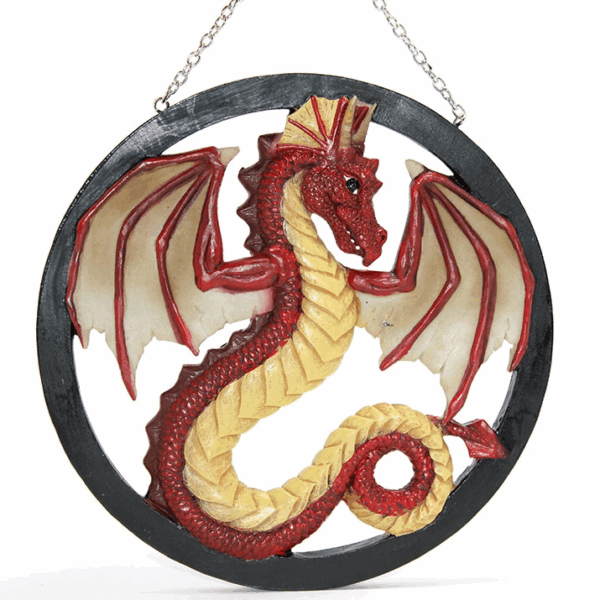 Duvara Asmalı Polyester Dragon Pano Alk2345