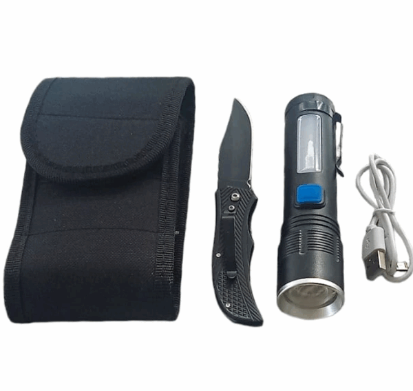 F-91 Zoomlu Xhp-50 Güçlü Işık Taşıma Çantalı 2li Set