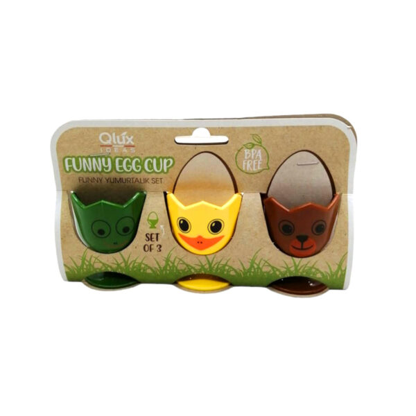FUNNY YUMURTALIK 3 PARÇA  SET (4767)