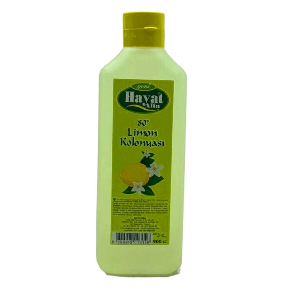 HAYAT 900ML LİMON KOLONYA BİDON (4767)
