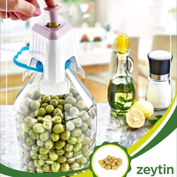 Kolay Zeytin Dilme Çizme Aparatı Pratik Kolay Zeytin Çizici Alet (4767)