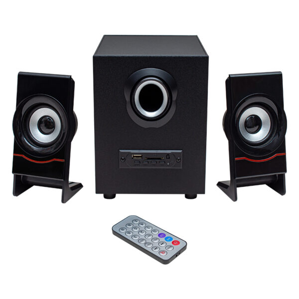 MAGICVOICE MV-4966 USB+TF CARD+FM+BT UKLI 2+1 SES SİSTEMİ (4767)