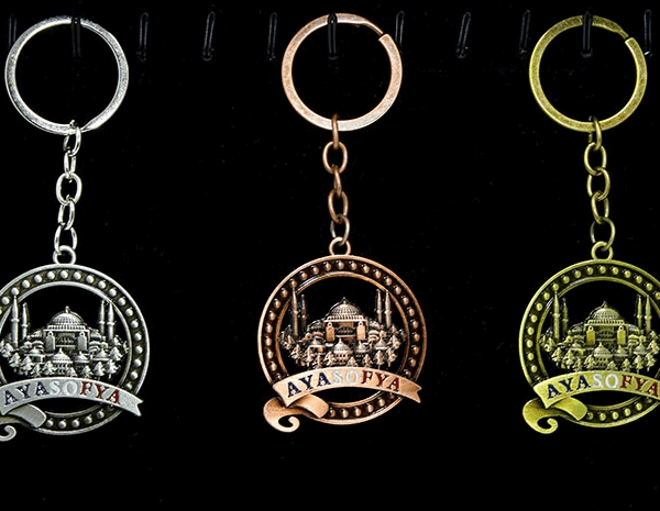 Metal Ayasofya Anahtarlık Alk2205