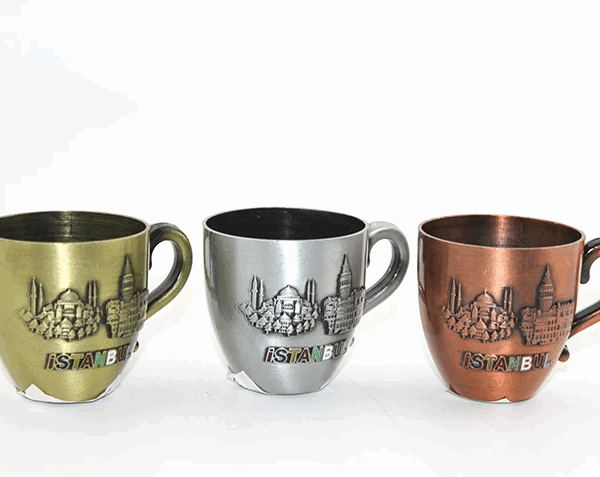 Metal İstanbul Yöresel Bardak Alk3344