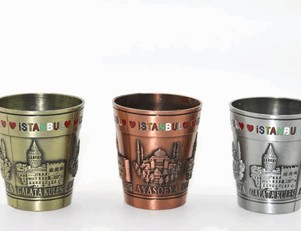 Metal İstanbul Yöresel Shot Bardak Alk3353