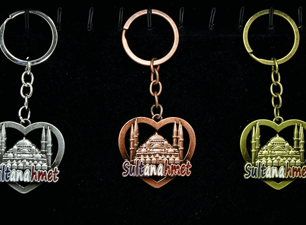 Metal Sultanahmet Anahtarlık Alk2218