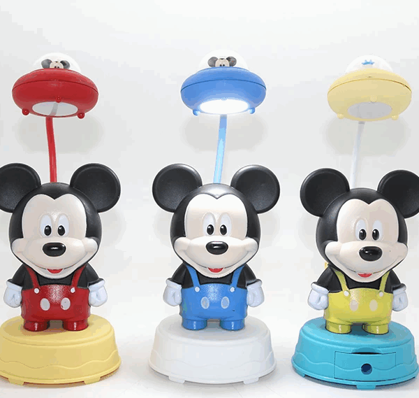 Mickey Mouse Masa Üstü Lamba Şarjlı Usb Alk2714