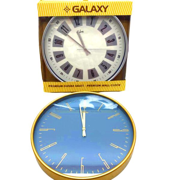 PREİMUM DEKORATİF MİX DUVAR SAATİ (4767)