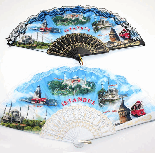 Plastik Yöresel Yelpaze Alk2623