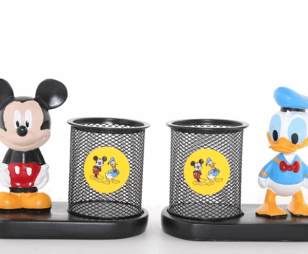 Polyester Mickey Mouse Ve Dufy Duck Kalemlik Alk2877