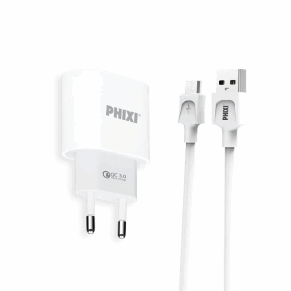 Qch271m Force Akım Korumalı 15w / 3a Qualcomm 3.0 Micro Usb Kablolu Şarj Cihazı