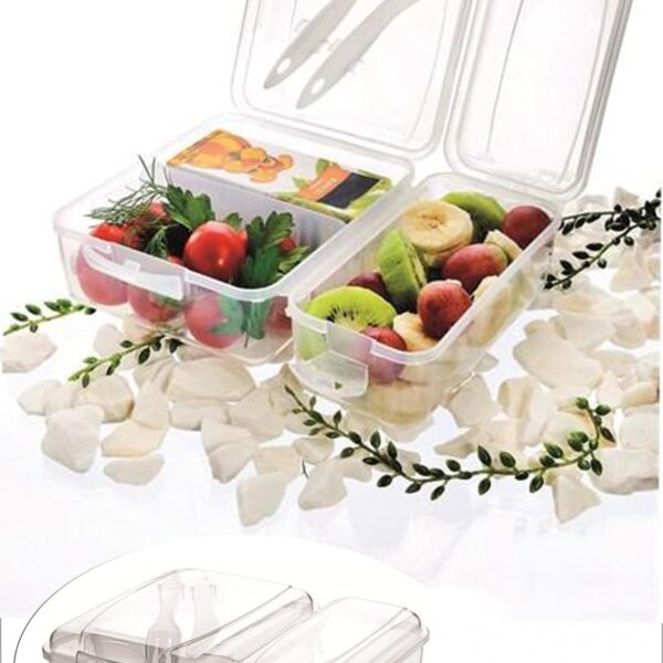 Takeaway Ergonomik Asorti Çatal Bıçaklı Pratik Yoğurt Saklama Kabı (4767)