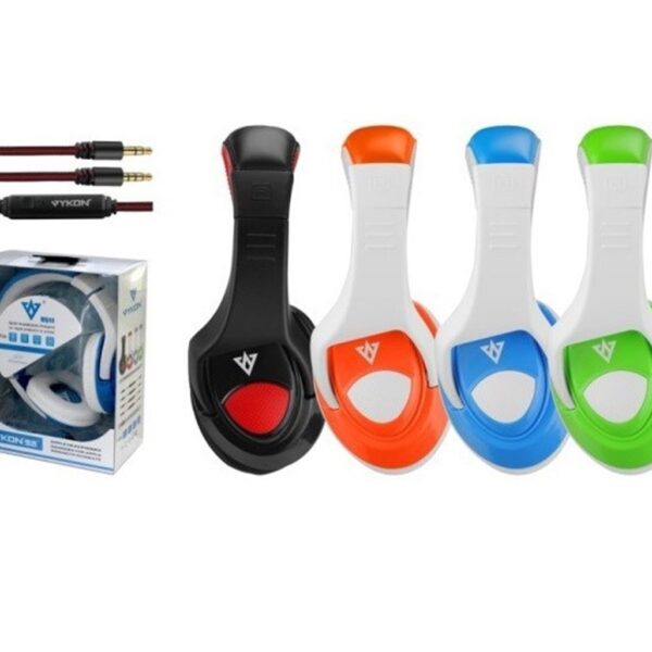 Vykon MQ4440mm Sürücülü Mikrofonlu Bilgisayar Kulaklığı Jak Girişli (4767)