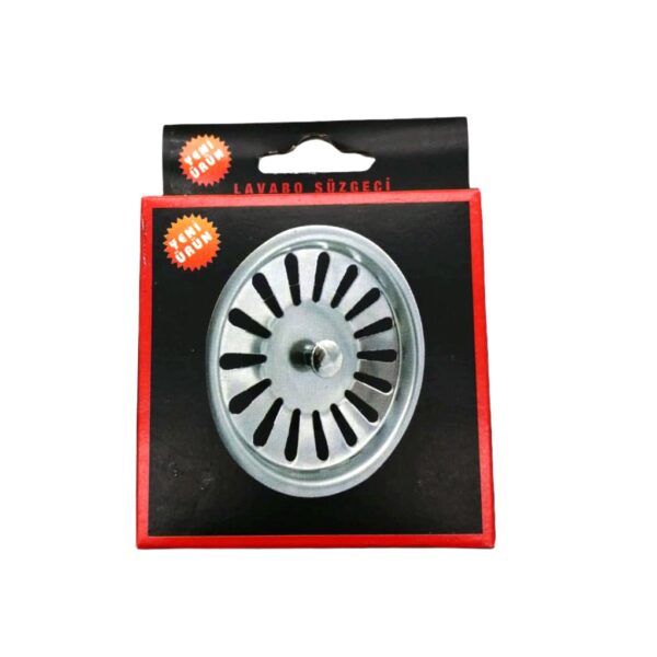 YENİ ÇÖPMAK METAL LAVABO SÜZGEÇ (4767)