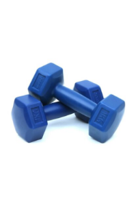 1kg Plasti̇k Köşeli̇ Dambil 2 Parça