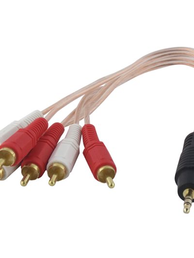 3.5 Mm Stereo Erkek 6 Rca Erkek 51 Kablo