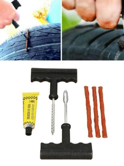 6 Parça Araba Motosiklet Otomobil Bisiklet Lastik Tamir Kiti Araç Bakım Seti