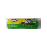 Orta Boy Çöp Torbası 55 X 60 Cm 20 Li Rulo X 1 Paket 20 Adet (siyah)