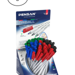 Pensan Tükenmez Kalem Triball 1.0 Mm Bilye Uç Msky 1003 60lı