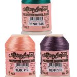 3 Adet Altınbaşak Oya Ve Dantel İpi 20 Gr - - No: 415 - 970 - 745