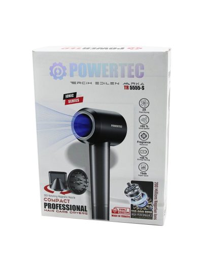 Plazma - Ionic Saç Kurutma - Fön Maki̇nesi̇ Sessi̇z - Güçlü Motor Miknatisli Başliklar Tr-5555-s