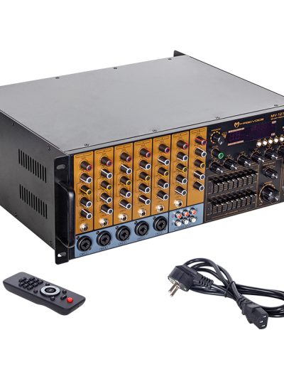 Magicvoice Mv-1213 Küp Mi̇xer Anfi̇ Usb Bt Uk Rms100w Max 800w 6 Zon99dsp4-16-70-100v Trafolu