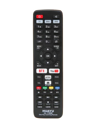 Huayu Hl-1765e Prime Video-youtube-netflix Tuşlu Tvuydudvd Öğrenebi̇len Akilli Kumanda