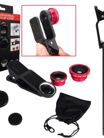 Universal 2 Lens Seti̇ Cep Telefonlari Ve Tabletler İçi̇n