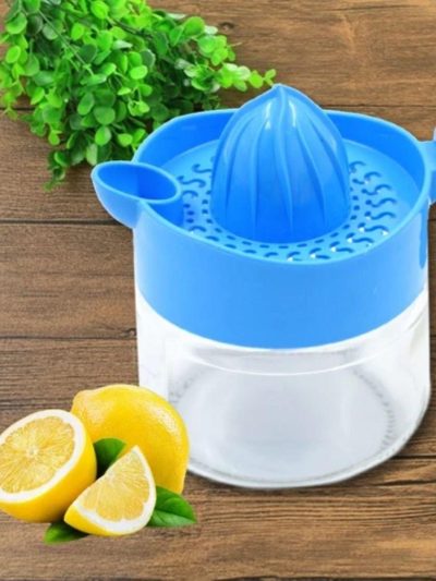 300ml Cam Hazneli Pratik Limon Narenciye Sıkacağı Kc-405