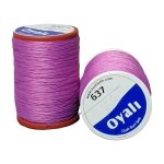 Oyalı 4 Kat Suni İpek İplik İğne Oyası Boncuk İpi Tığ Oyası No:637
