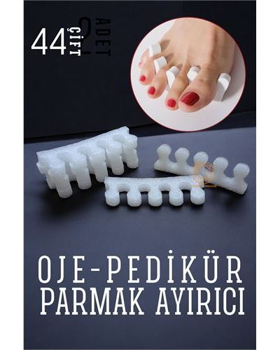 Turk Oje Parmak Ayırıcı Pedikür Süngeri 44 Çift