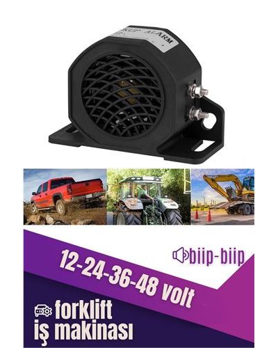 Turk İş Makinası Forklift Yüksek Desibel Siren 12v-24v-36v