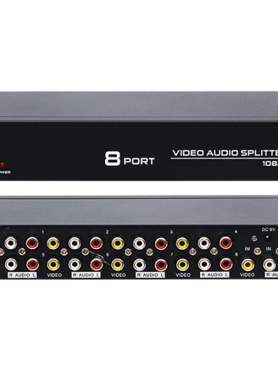 8 Port Video Audio Dağitici (1024x768-85hz)