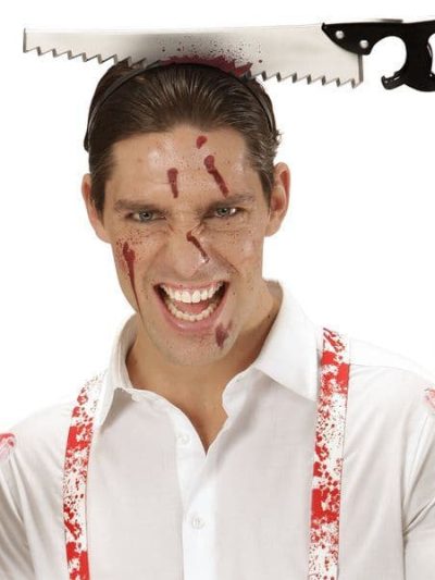 Kafaya-Saplanmis-Halloween-Kanli-Testere-Saka-Taci--resim-3147