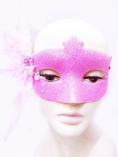 Sim-Islemeli-Inci-Boncuk-Detayli-Tuylu-Balo-Maskesi-Pembe-Renk-13x18-cm-resim-2513