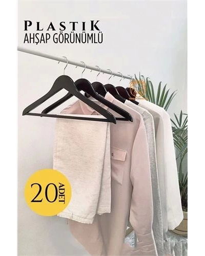 ahsap-gorunum-plastik-aski-20-adet-siyah-298642699-sw500sh500