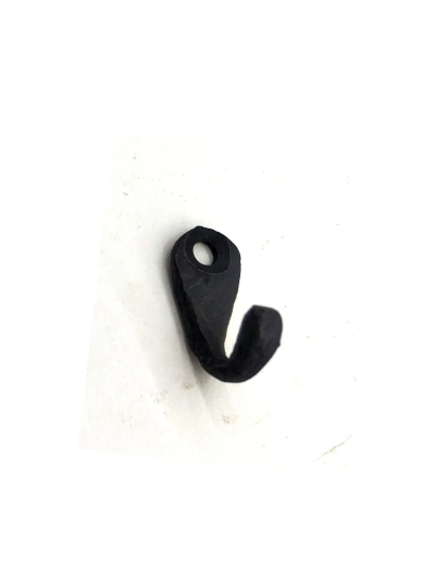 Antika Tarz Dekoratif Pirinç Tekli Mini Askı - 27x11 Mm, Oksit