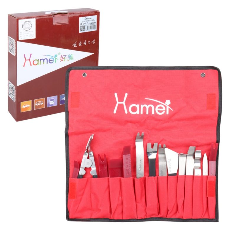 Araç İçi̇ Ses Si̇stemi̇ Sökme - Lasti̇k Sökme - Kapi Düzeltme Çikarma Seti̇ (14 Farkli Aparat)