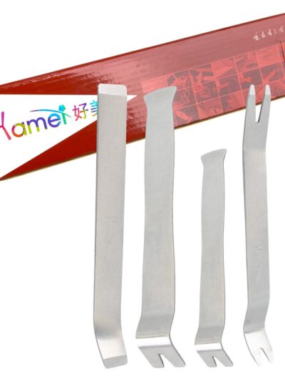 Araç İçi̇ Ses Si̇stemi̇ Sökme - Lasti̇k Sökme - Kapi Düzeltme Çikarma Seti̇ Çeli̇k Metal