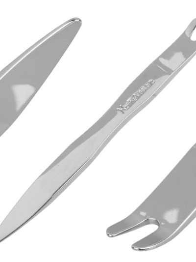 Araç İçi̇ Ses Si̇stemi̇ Sökme Levyesi̇ Krom Kaplama Çeli̇k (5x165mm)