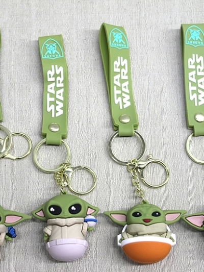 Baby Yoda Silikon Anahtarlık Alk4268