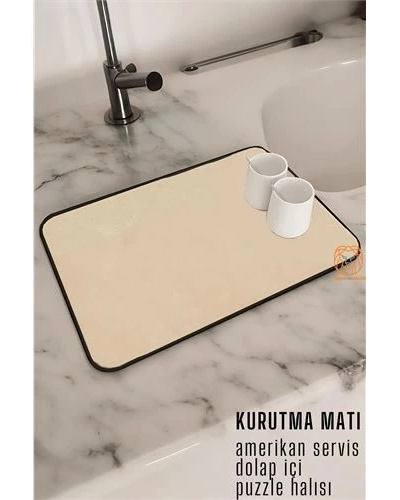 Bulaşık Durulama Kurutma Matı Süzücü Emici V.valore Design