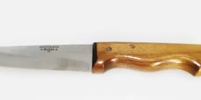Bursa İnce Küt Kasap Bıçağı No:1, 13 Cm - Ahşap Sap