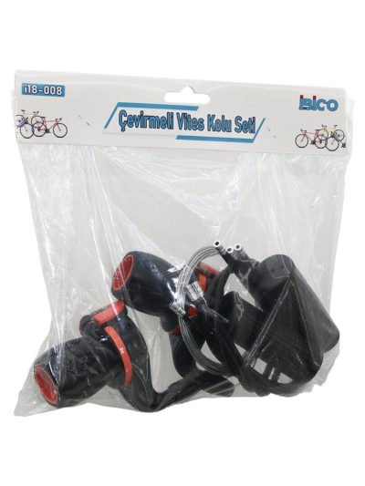 Çevi̇rmeli̇ Bi̇si̇klet Vi̇tes Kolu Seti̇ 2pcs Vi̇tes Kolu - 2pcs Elci̇k - Tel - Tel Koruyucu Kanal Kablo