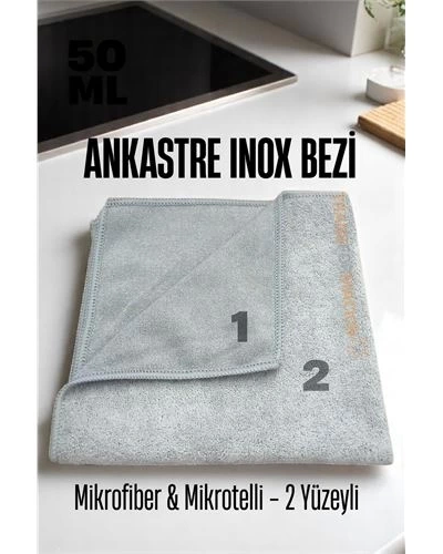 Çift Yüzeyli Ankastre Bezi - Oack Fırın Barbekü Mikrodalga Temizlik Bezi