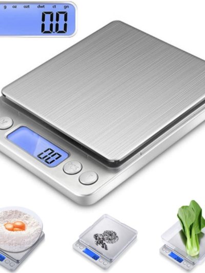 Dijital Hassas Mutfak Terazisi Hassas Tartı 2000 Gr.0.1 Gr. Hassasiyet