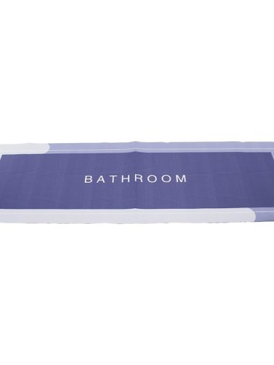 Di̇kdörtgen Düz Renkli̇ Su Emi̇ci̇ - Si̇hi̇rli̇ Banyo Paspasi Elasti̇k 116 X 37.5cm